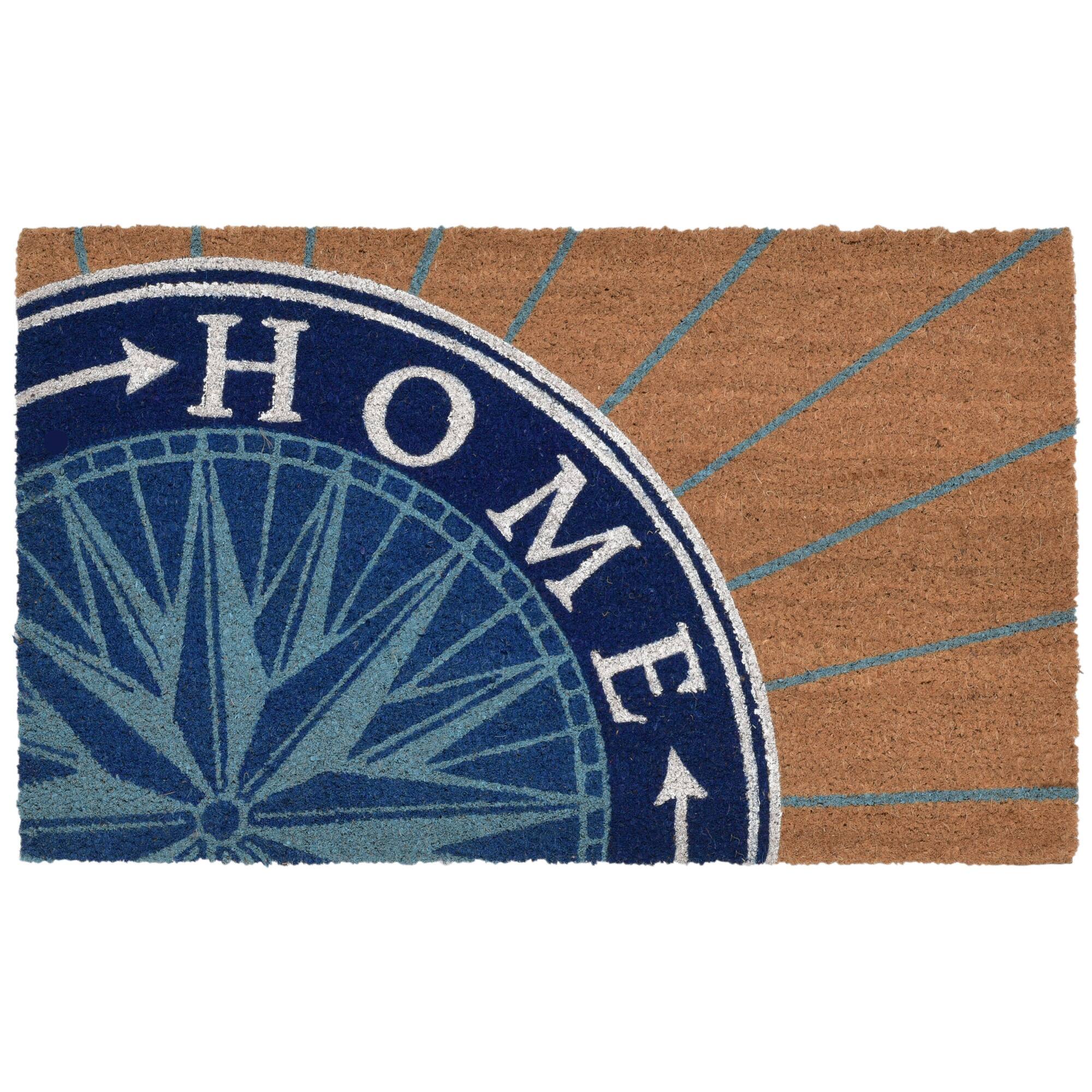 Liora Manne Polestar Coir Door Mat (1'6" x 2'6") Bed Bath